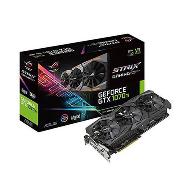 کارت گرافیک ایسوس مدل ROG STRIX GTX1070TI A8G GAMING