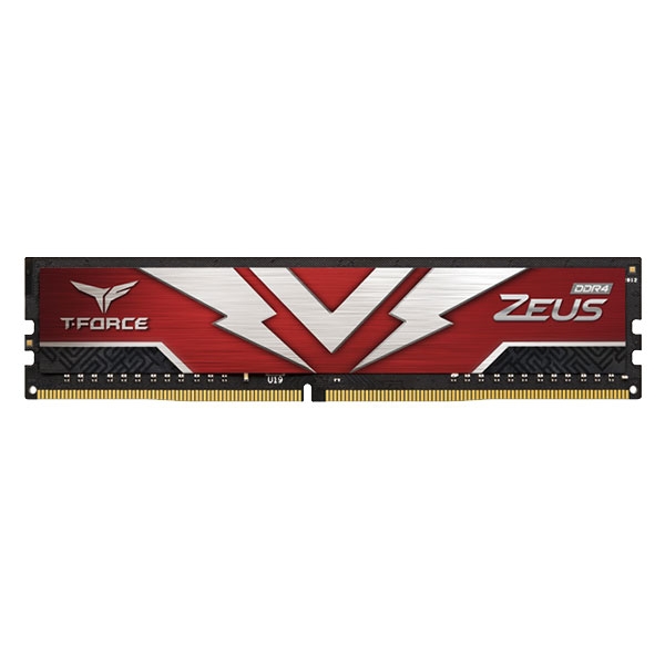 رم کامپیوتر DDR4 تک کاناله 3200 مگاهرتز CL20 تیم گروپ مدل ZEUS ظرفیت 8 گیگابایت