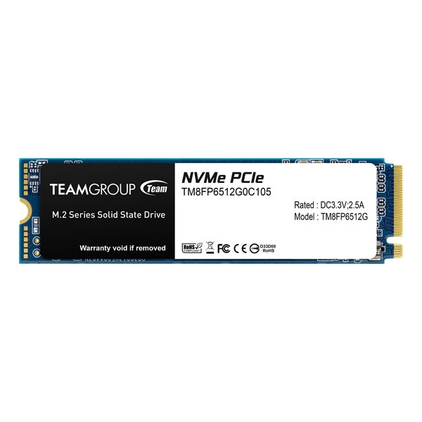 اس اس دی اینترنال M2 2280 تیم گروپ مدل MP33 ظرفیت 512 گیگابایت