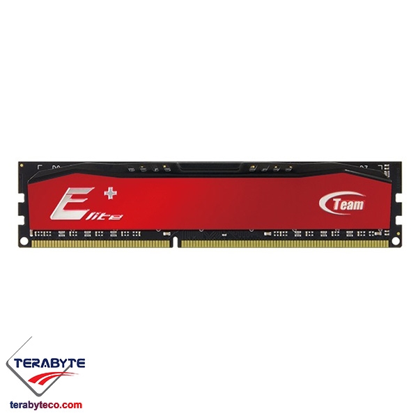 رم کامپیوتر DDR3 تک کاناله 1600 مگاهرتز CL11 تیم گروپ مدل ELITE PLUS ظرفیت 8 گیگابایت