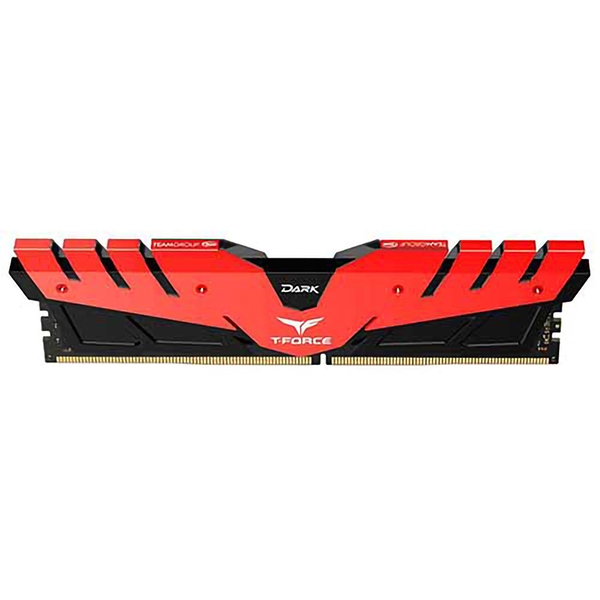 رم کامپیوتر DDR4 تک کاناله 2400 مگاهرتز CL14 تیم گروپ مدل DARK TFORCE ظرفیت 8 گیگابایت