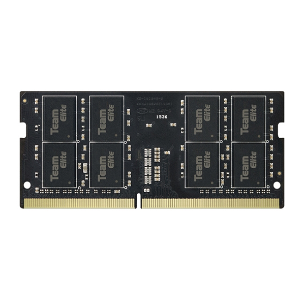 رم نوت بوک DDR4 تک کاناله 2400 مگاهرتز CL15 تیم گروپ مدل ELITE SO-DIMM ظرفیت 4 گیگابایت