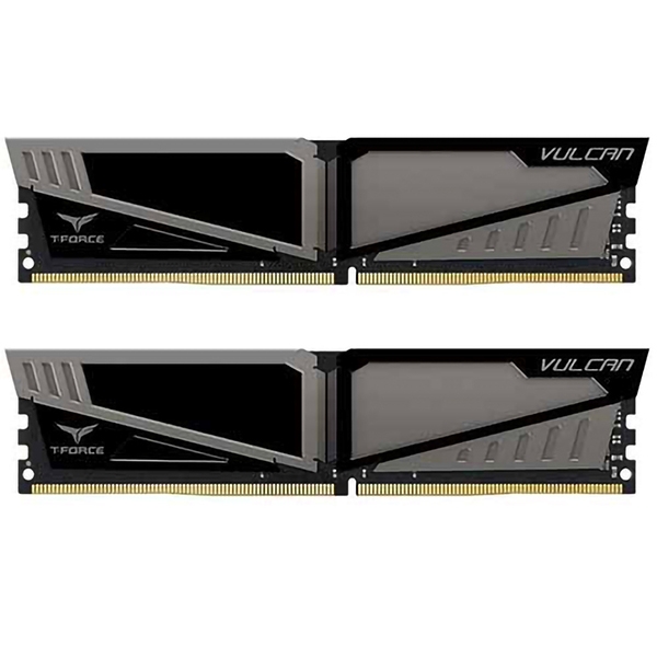 رم کامپیوتر DDR4 دو کاناله 2666 مگاهرتز CL15 تیم گروپ مدل VULCAN ظرفیت 8 گیگابایت