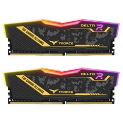 رم کامپیوتر DDR4 دو کاناله 3200 مگاهرتز CL16 تیم گروپ مدل DELTA TUF ظرفیت 32 گیگابایت