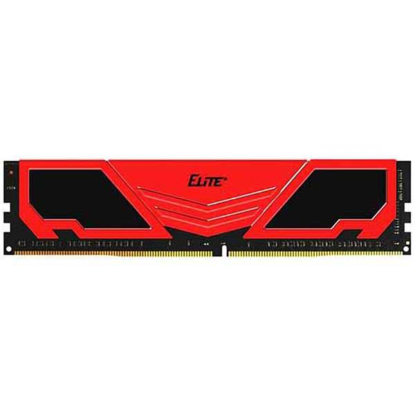 رم کامپیوتر DDR4 تک کاناله 2400 مگاهرتز CL16 تیم گروپ مدل ELITE PLUS ظرفیت 8 گیگابایت