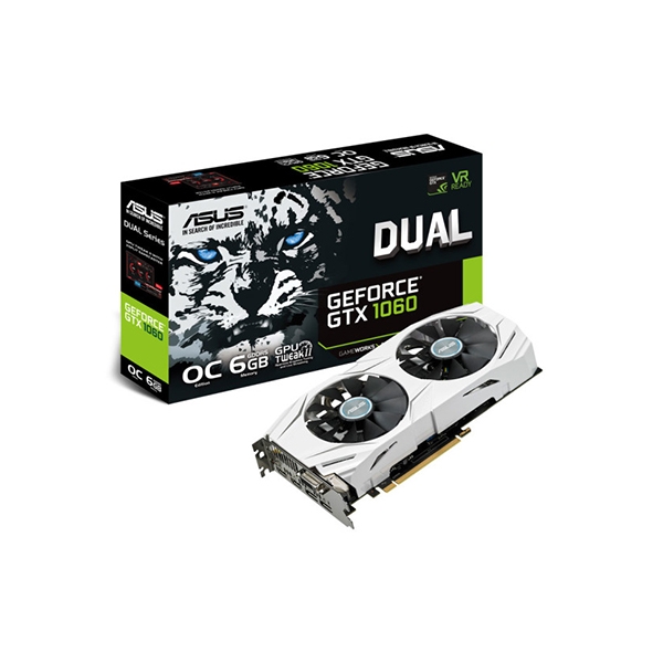 کارت گرافیک ایسوس مدل DUAL GTX1060 O6G