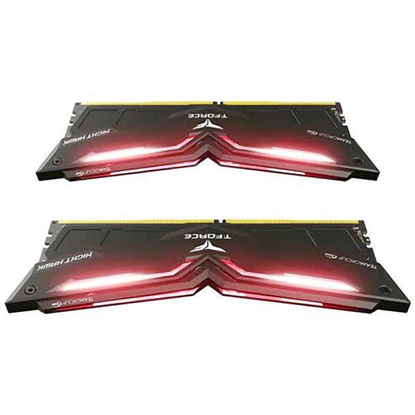 رم کامپیوتر DDR4 دو کاناله 3000 مگاهرتز CL16 تیم گروپ مدل NIGHT HAWK  ظرفیت 32 گیگابایت