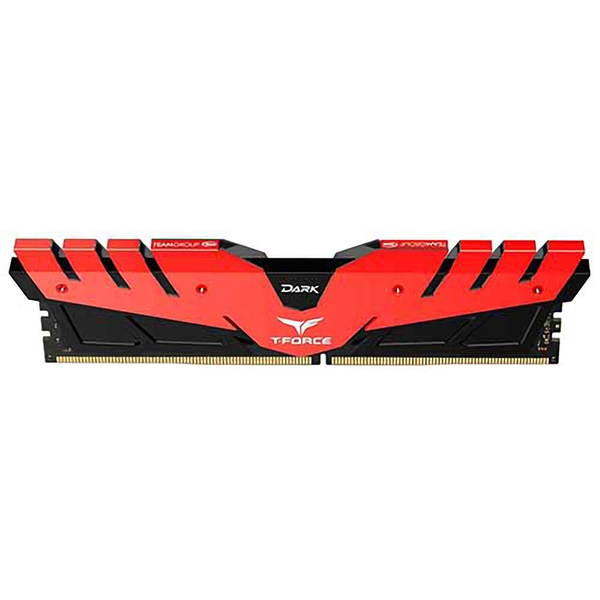 رم کامپیوتر DDR4 دو کاناله 2666 مگاهرتز CL15 تیم گروپ مدل DARK TFORCE ظرفیت 8 گیگابایت