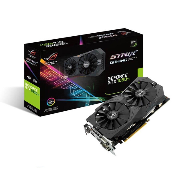 کارت گرافیک ایسوس مدل ROG STRIX GTX1050TI 4G GAMING