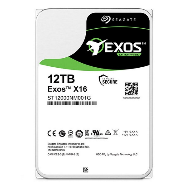 هارد اینترنال سیگیت مدل Exos X16 ST12000NM001G ظرفیت 12 ترابایت