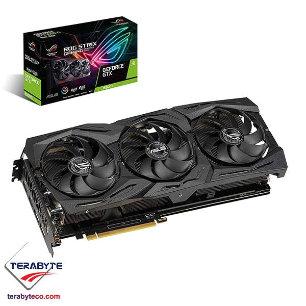 کارت گرافیک ایسوس مدل ROG STRIX GTX1660TI O6G-GAMING