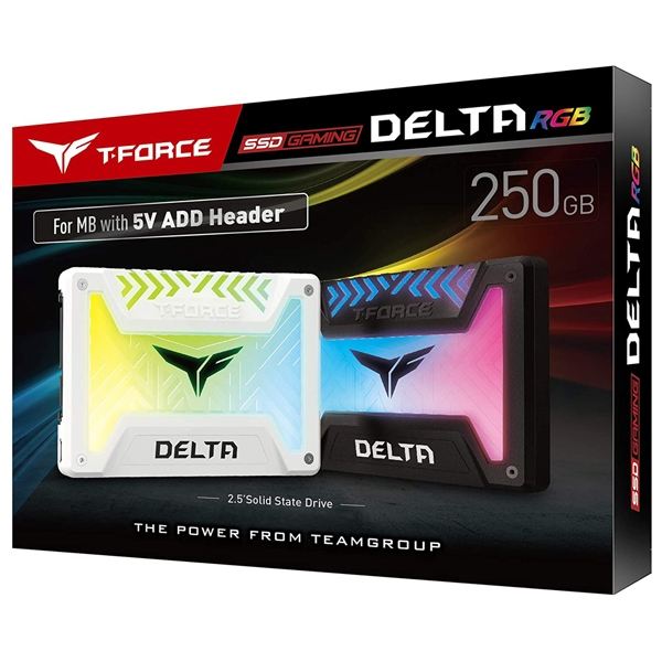 اس اس دی اینترنال تیم گروپ مدل DELTA RGB ظرفیت 250 گیابایت