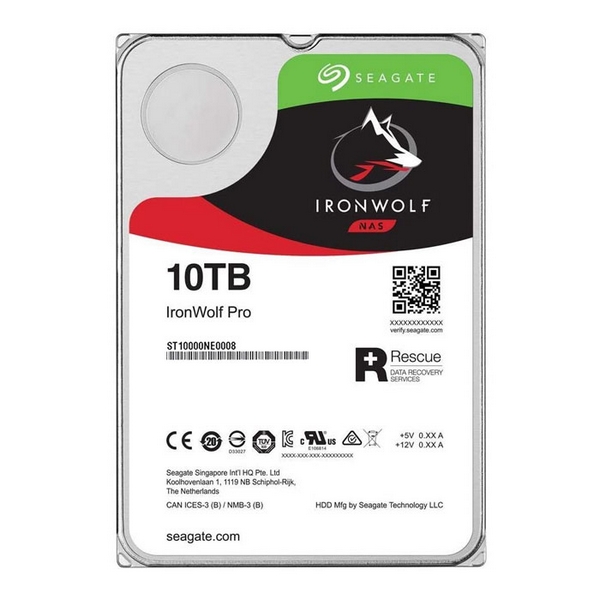 هارد اینترنال سیگیت مدل IronWolf Pro ST10000NE0008 ظرفیت 10 ترابایت