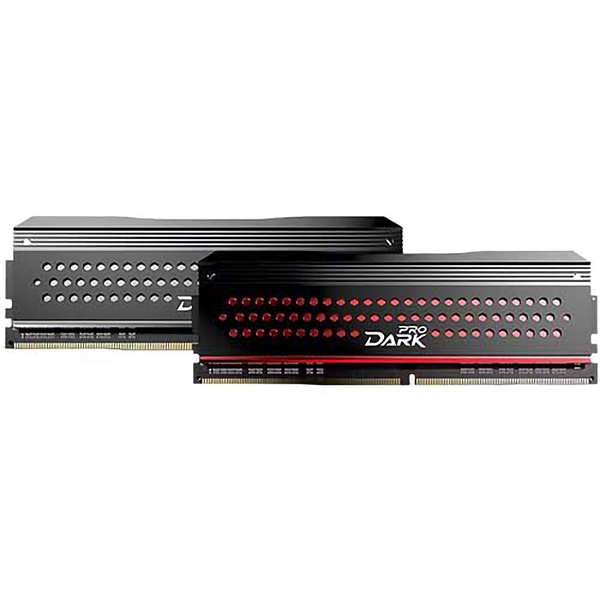 رم کامپیوتر DDR4 دو کاناله 3000 مگاهرتز CL16 تیم گروپ مدل DARK PRO ظرفیت 16 گیگابایت