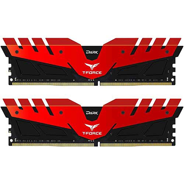 رم کامپیوتر DDR4 تک کاناله 3200 مگاهرتز CL16 تیم گروپ مدل DARK TFORCE ظرفیت 8 گیگابایت