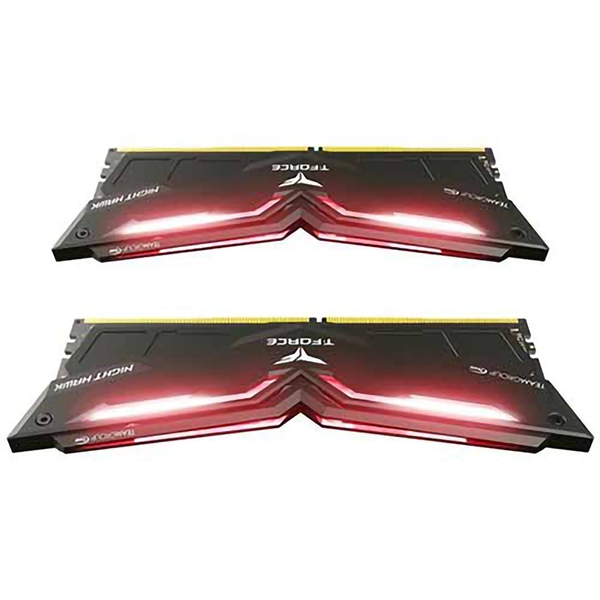 رم کامپیوتر DDR4 دو کاناله 3200 مگاهرتز CL16 تیم گروپ مدل NIGHT HAWK  ظرفیت 32 گیگابایت