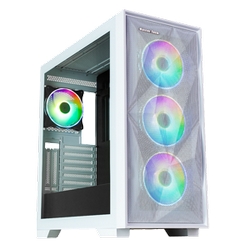 کیس کامپیوتر مسترتک مدل Hunter X Gaming White