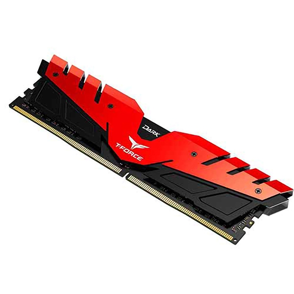 رم کامپیوتر DDR4 تک کاناله 3200 مگاهرتز CL16 تیم گروپ مدل DARK TFORCE ظرفیت 16 گیگابایت
