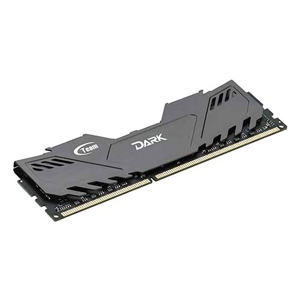رم کامپیوتر DDR3 دو کاناله 1600 مگاهرتز CL10 تیم گروپ مدل DARK SERIES ظرفیت 8 گیگابایت