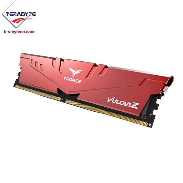 رم کامپیوتر DDR4 تک کاناله 3000 مگاهرتز CL16 تیم گروپ مدل VULCAN Z  ظرفیت 8 گیگابایت