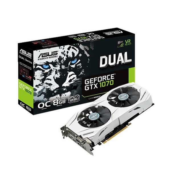 کارت گرافیک ایسوس مدل DUAL GTX1070 O8G