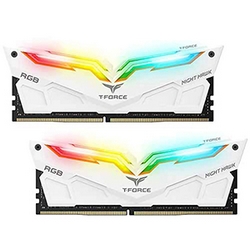 رم کامپیوتر DDR4 دو کاناله 3200 مگاهرتز CL16 تیم گروپ مدل NIGHT HAWK RGB ظرفیت 16 گیگابایت