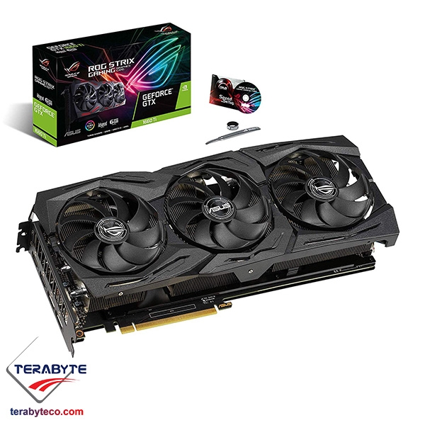 کارت گرافیک ایسوس مدل ROG STRIX GTX1660TI O6G-GAMING