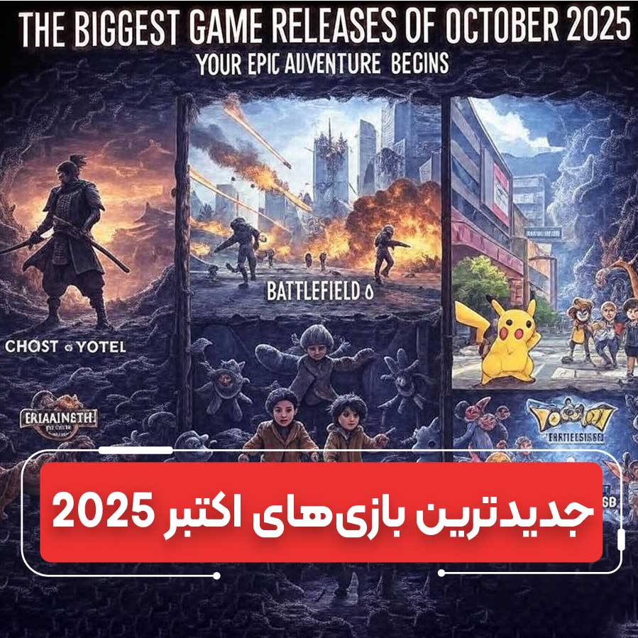اکتبر ۲۰۲۵: ماه انفجار بزرگ در دنیای گیم! راهنمای کامل مورد انتظارترین بازی‌ها