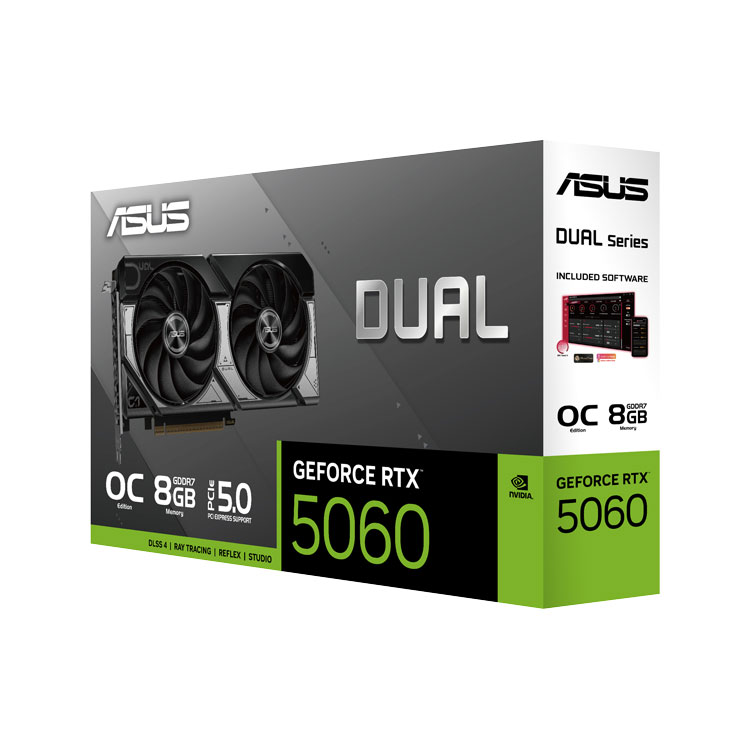کارت گرافیک ایسوس مدل  GEFORCE RTX 5060 Dual