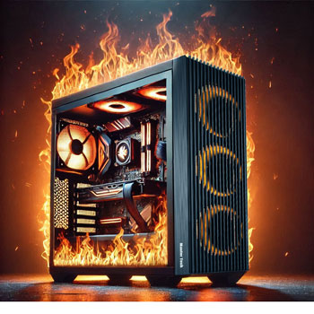 کیس اسمبل شده گیمینگ مدل Inferno