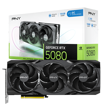 کارت گرافیک پی ان وای مدل GeForce RTX 5080 OC