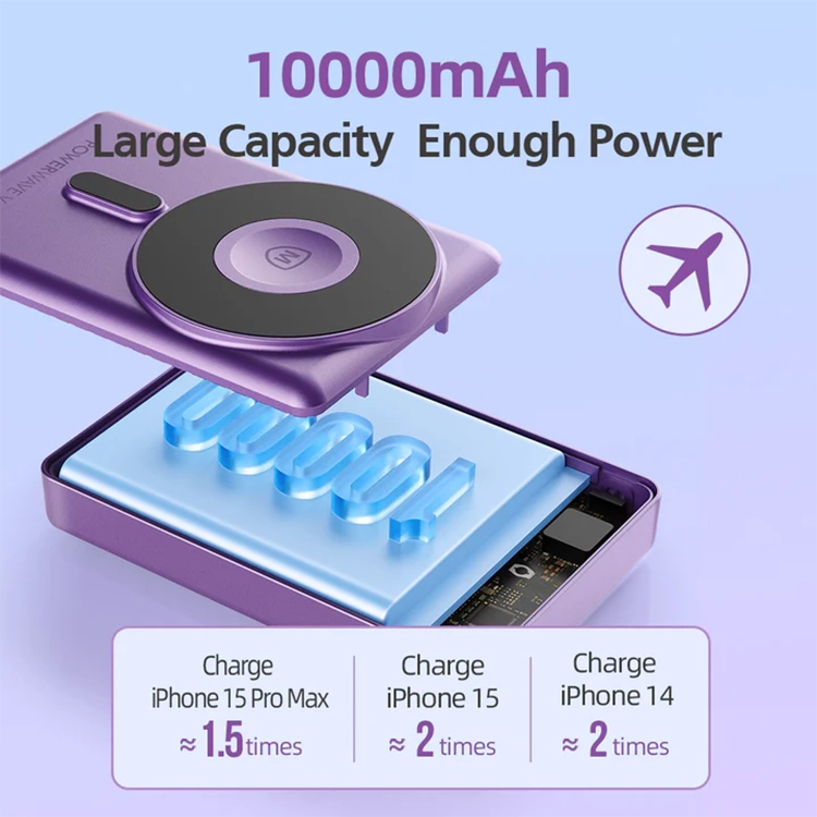 پاوربانک میکروپک مدل WPB-310 20W ظرفیت 10000mAh