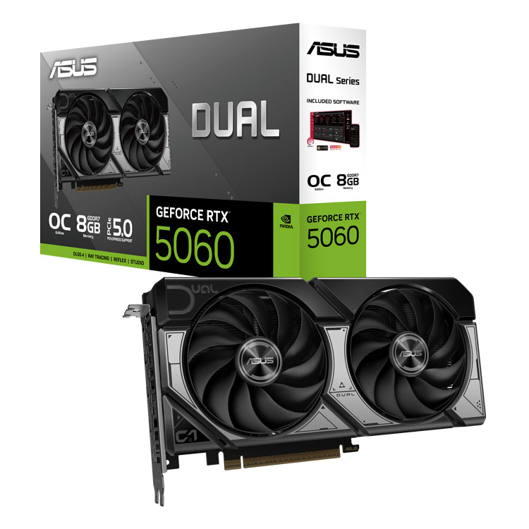 کارت گرافیک ایسوس مدل  GEFORCE RTX 5060 Dual