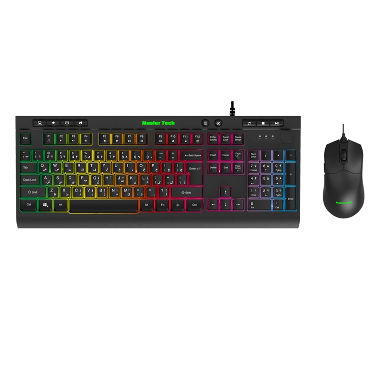 کیبورد و ماوس مستر تک مدل RAPTOR GAMING