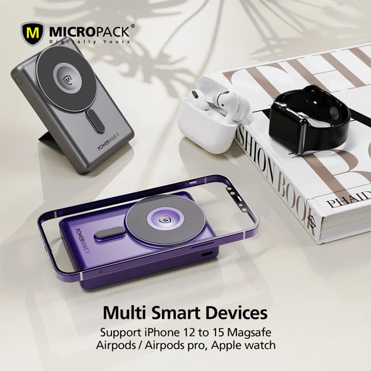 پاوربانک میکروپک مدل WPB-310 20W ظرفیت 10000mAh