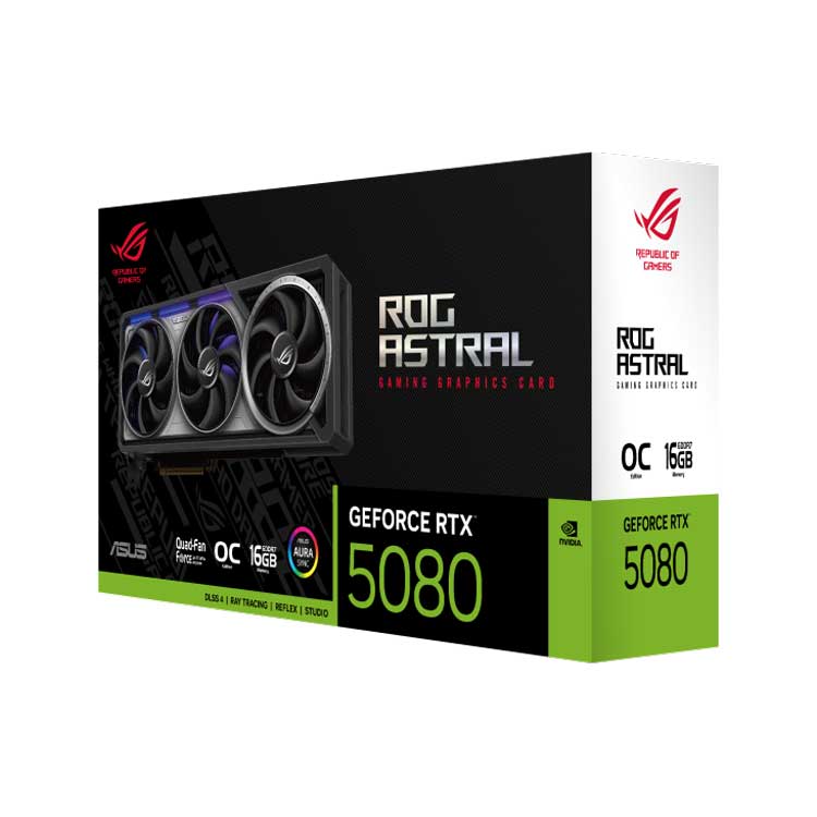کارت گرافیک ایسوس مدل ROG ASTRAL RTX 5080 OC